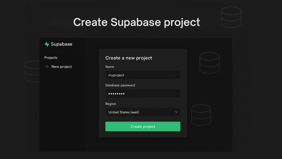 Supabase Project Setup